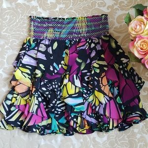 Catherine Malandrino Multicolor Mini Skirt